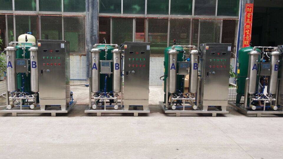 廣州佳環分享：臭氧應用膜法處理自來水（生物活性炭）