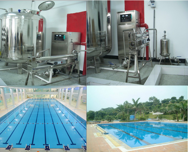 泳池水處理臭氧發生器,泳池水消毒問題詳解
