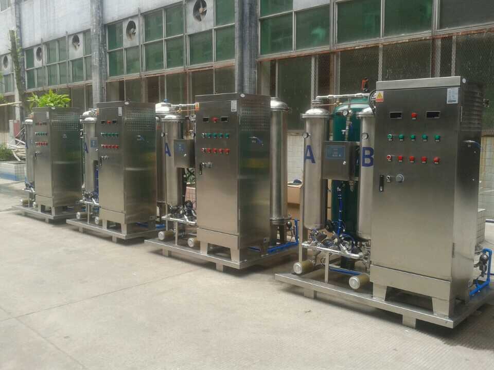 蜂窩式臭氧發生器500克氧氣源4臺生產出貨--來自馬來西亞的訂單