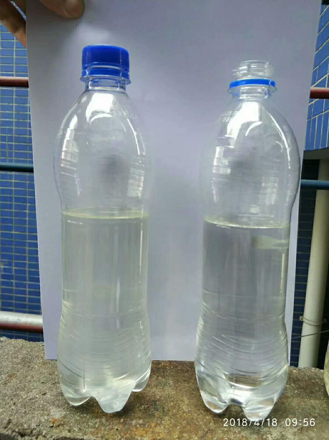印染廢水處理脫色實驗,廣加環用YT-016-20A氧氣源處理實驗效果
